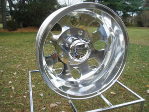 16x6 Dually Wheels - Polished (Alcoa style )  - FORD '99-2004 ONLY - SET OF 4 - rons-rims-inc