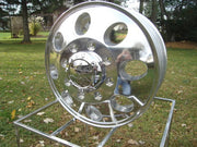 16x6 Dually Wheels - Polished (Alcoa style )  - FORD '99-2004 ONLY - SET OF 4 w/lugs