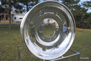 1) 17.5x6.75 ALCOA Trailer Wheel 661401 - Polished 8 on 6.5