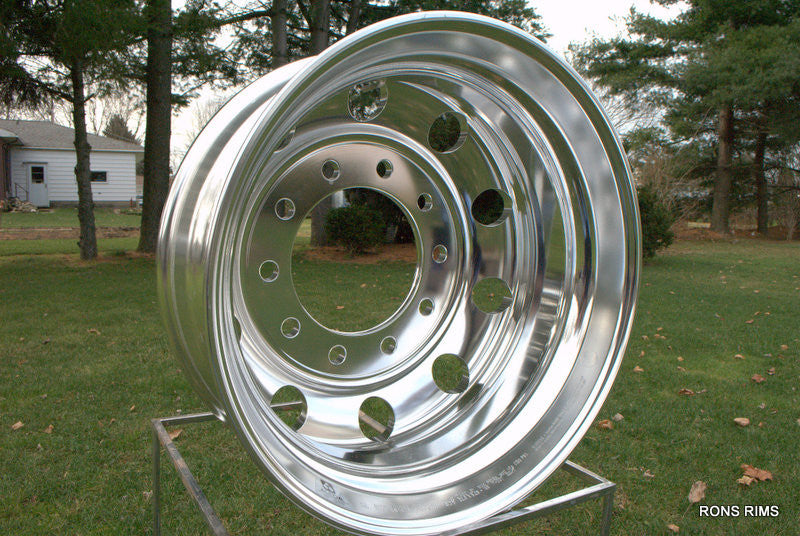 1) 22.5x8.25 ALCOA Dura-Bright Truck Wheels 882672db ULA182DB